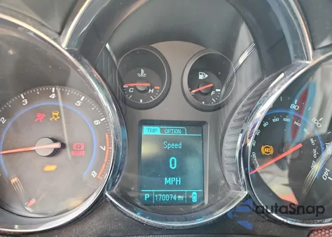 2013 Chevrolet Cruze Lt from USA, damaged, VIN 1G1PC5SB3D7320985